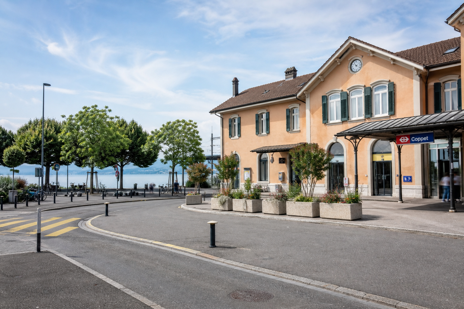 Gare de Coppet, site My-Autoécole dans le canton de Vaud